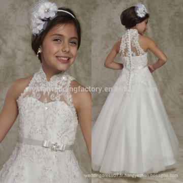 2017 Party Dress Girl Vêtements Princess A-Line Nouvelle Arrivée Summer Flower Girl Dress Pour Bébé Mariage MF896